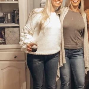 Vestique White Sweater